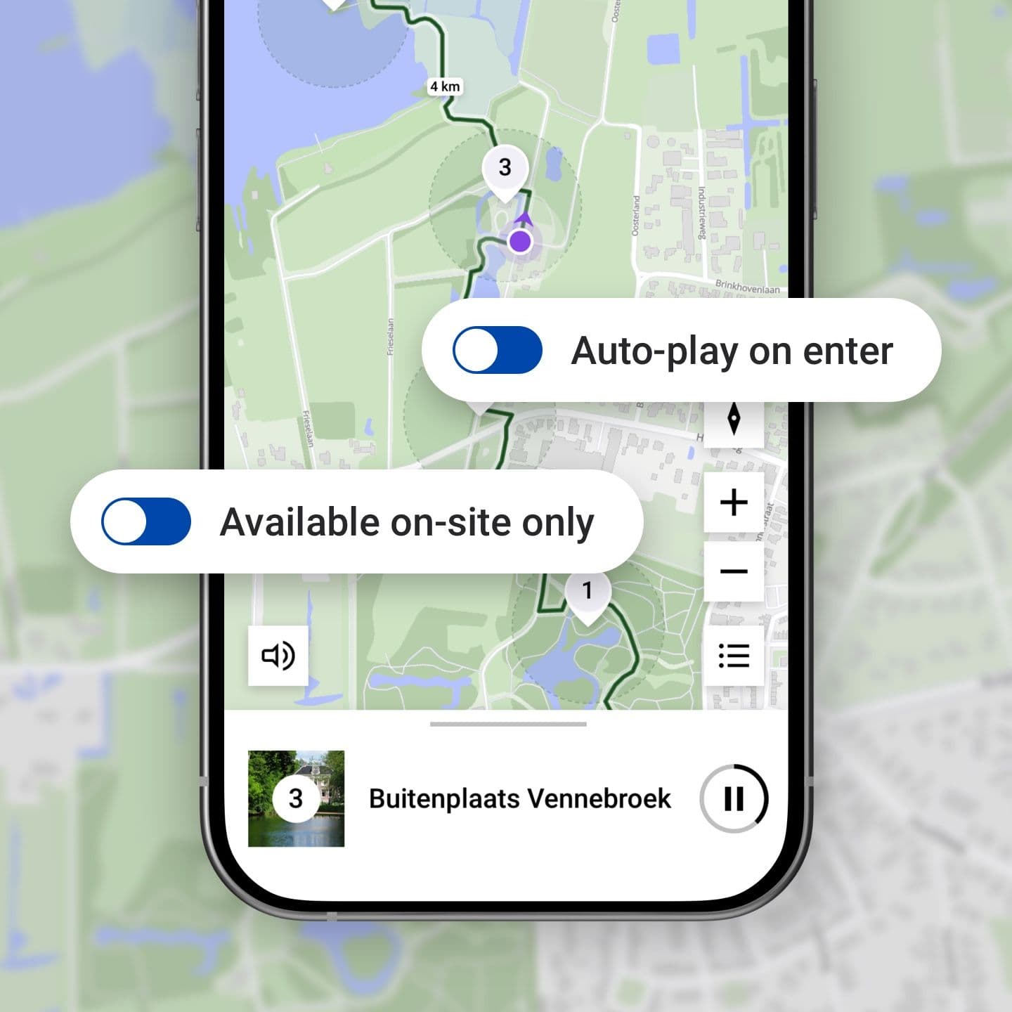 GPS and geofencing — the right story, exactly where it belongs