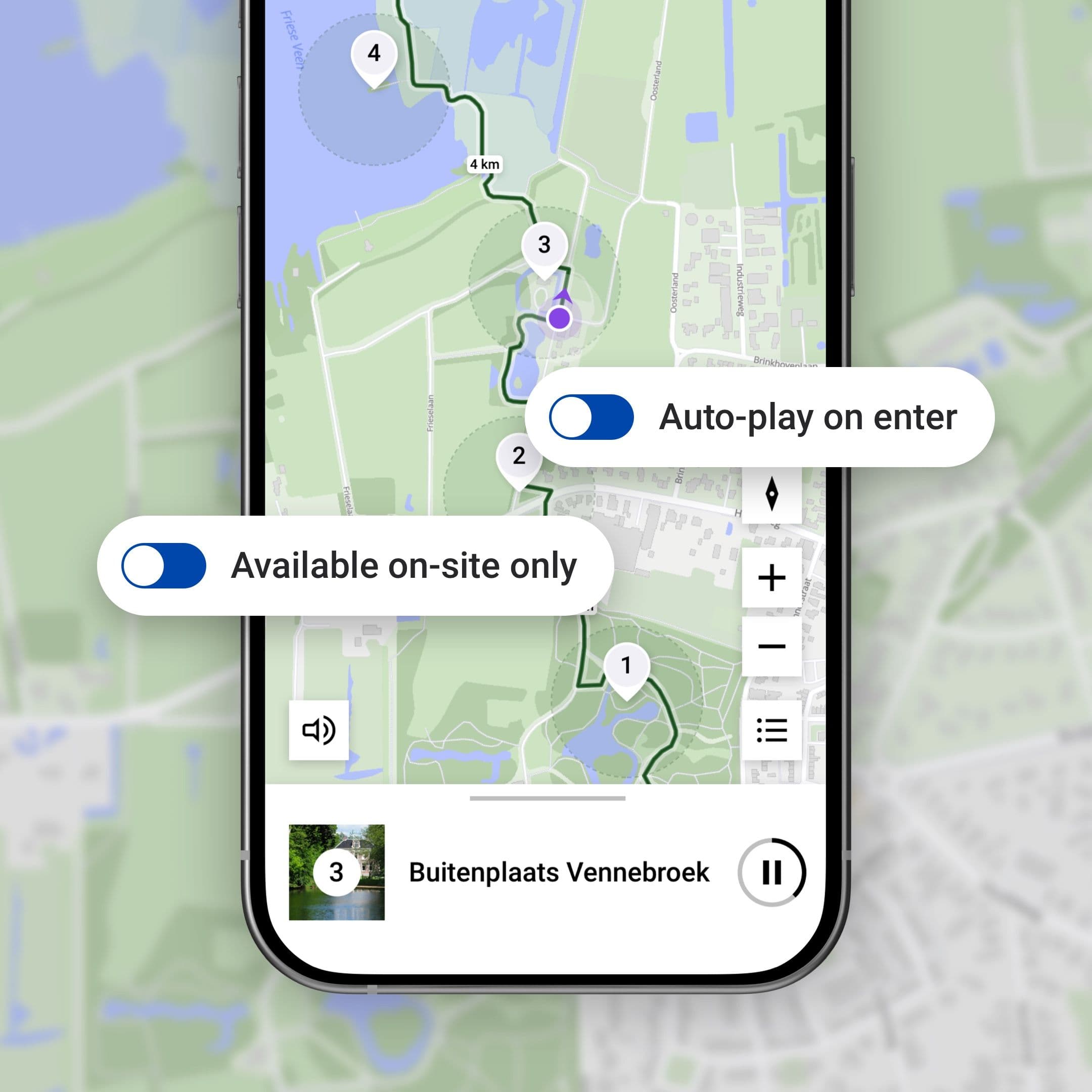 GPS and geofencing — the right story, exactly where it belongs